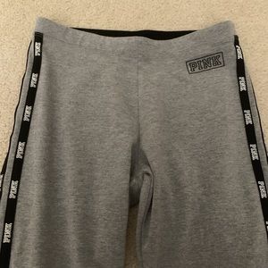 Gray Victoria’s Secret PINK leggings XS